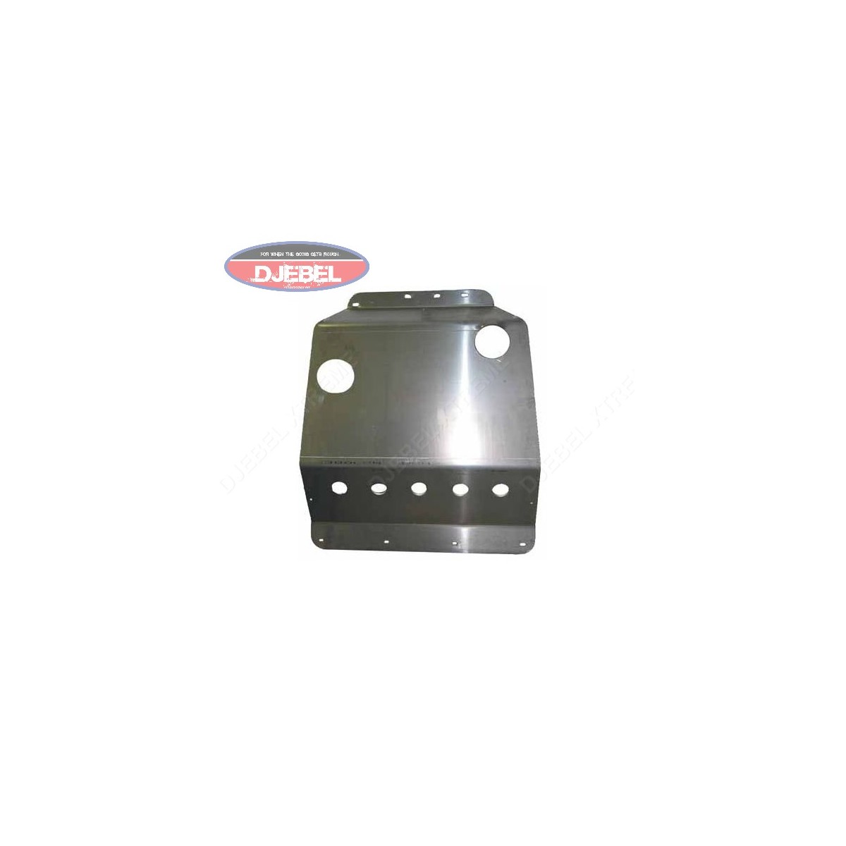 Blindage sabot avant DJEBEL Xtreme aluminium 8 mm pour Navara D40 et Pathfinder R51