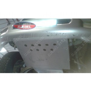 Blindage sabot avant DJEBEL Xtreme en aluminium 8 mm pour Land Cruiser série 100