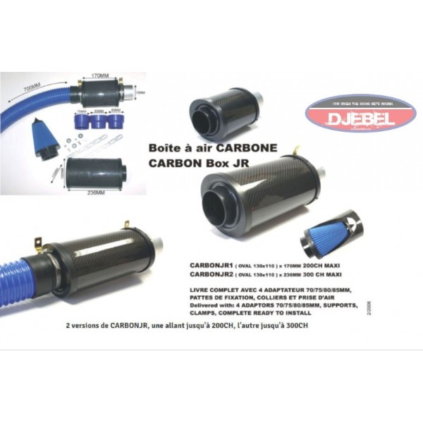 BOITE A AIR CARBONE JR 200CH