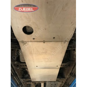 Blindage sabot avant en aluminium 8 mm DJEBEL Xtreme pour Navara NP300 D23