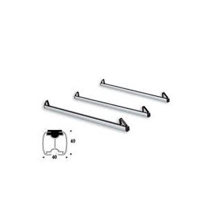 BARRE DE TOIT ALUMINIUM pour toyota KDJ120/125 Kit de 3 barres