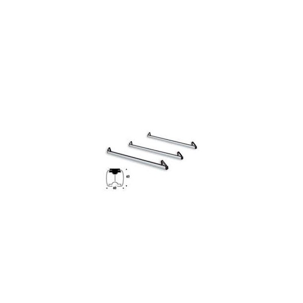 BARRE DE TOIT ALUMINIUM pour toyota KDJ120/125 Kit de 3 barres