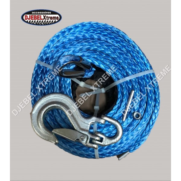 CORDE PLASMA DJEBEL-LINE 28m 12mm avec CROCHET