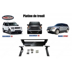 PLATINE DE TREUIL LAND ROVER DISCOVERY III-IV ET RANGE SPORT