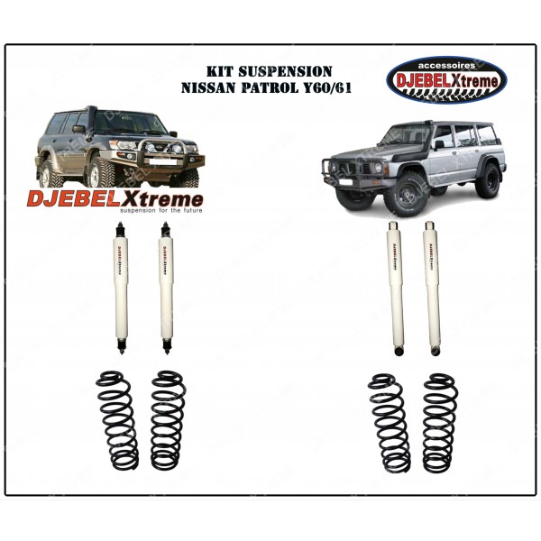 KIT SUSPENSION +5 Y60/61 LONG DJEBELXtreme PERFORMANCE