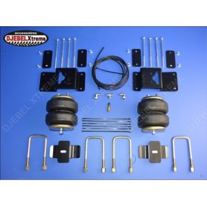 KIT SUSPENSION PNEUMATIQUE SANS COMPRESSEUR DJEBELXTREME ISUZU DMAX jusqu'à 2012