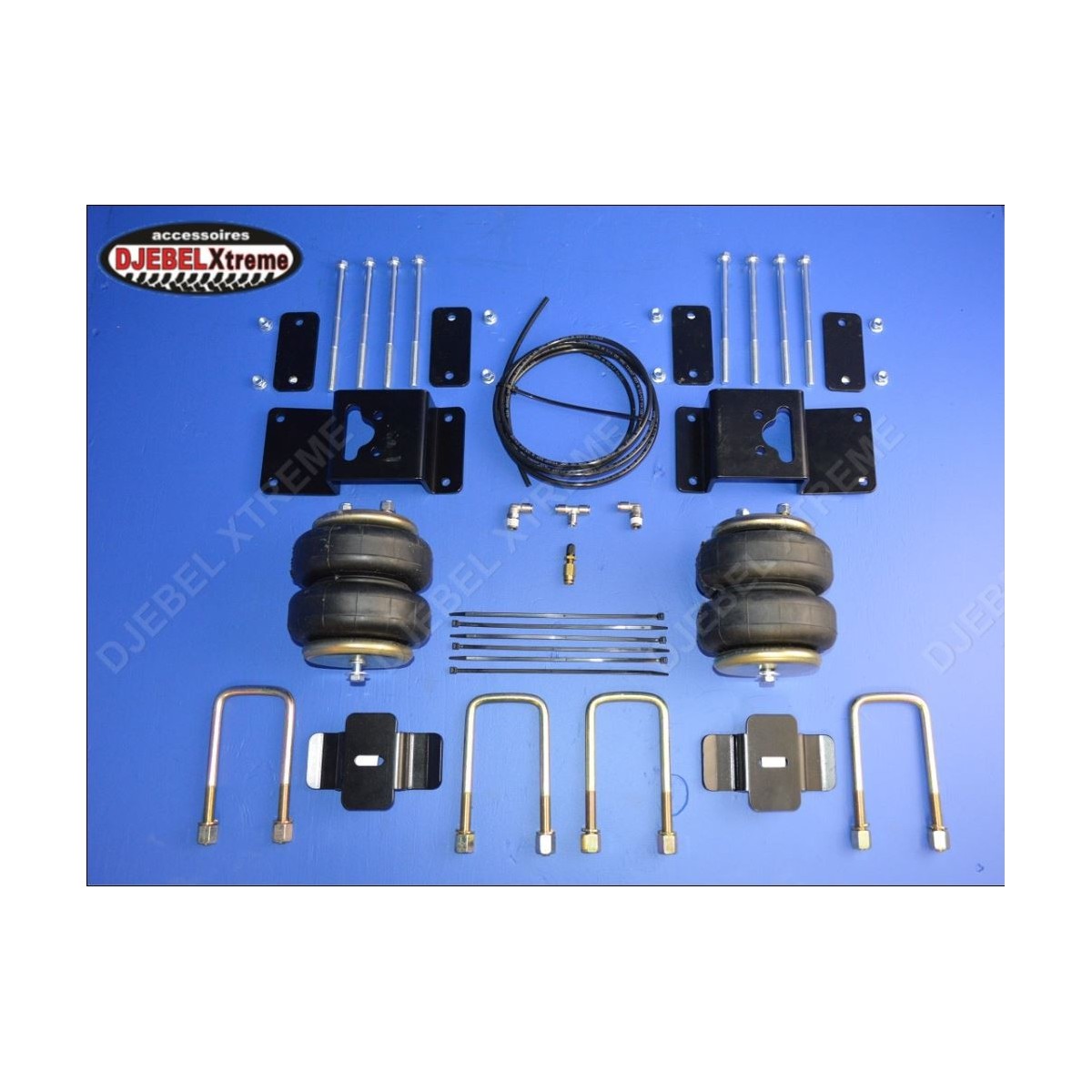 KIT SUSPENSION PNEUMATIQUE SANS COMPRESSEUR DJEBELXTREME ISUZU DMAX jusqu'à 2012