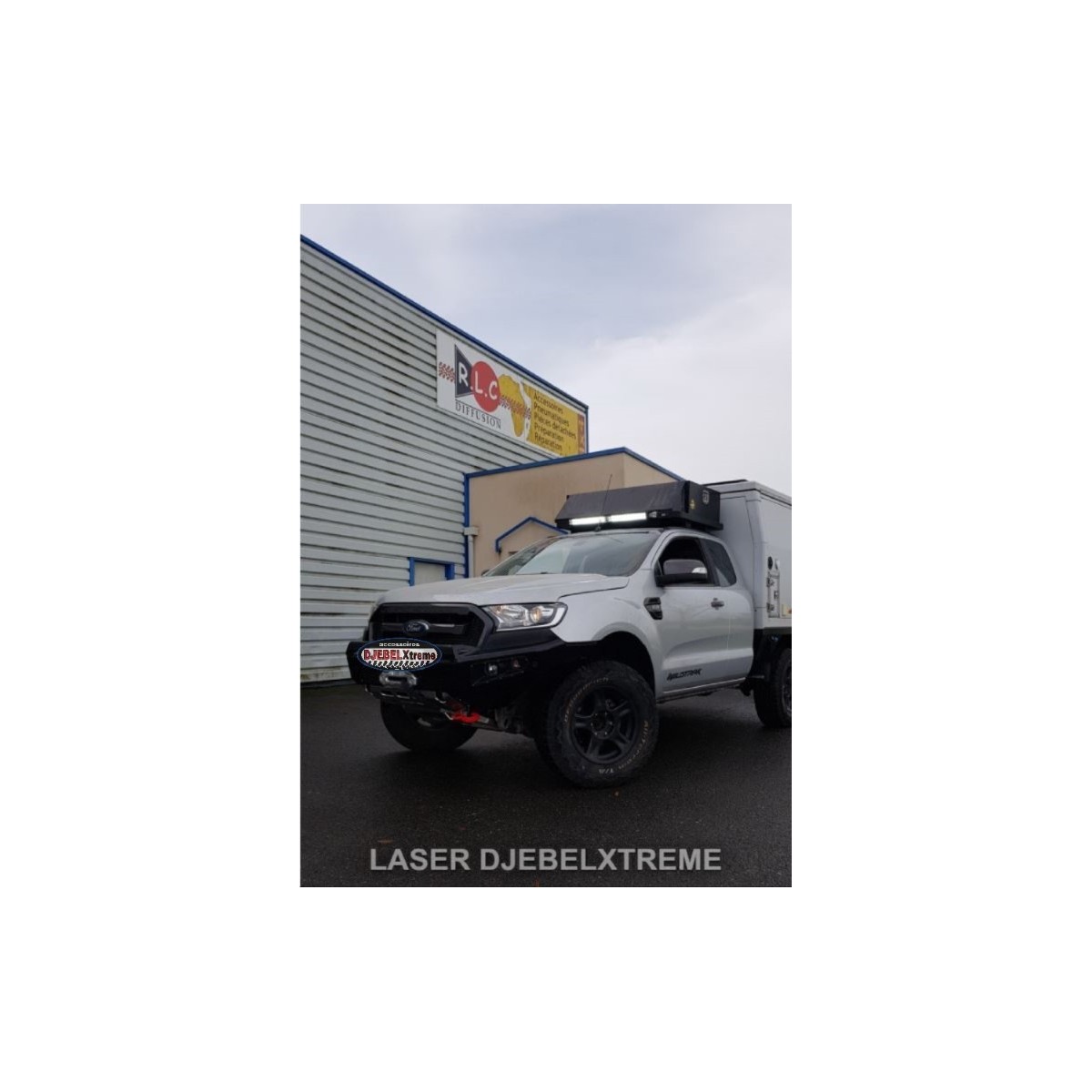 BARRE 40 LED OSRAM + LASER DjebelXtreme 22''