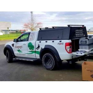 KIT 4 ELARGISSEURS D'AILE NOIR FORD RANGER T7