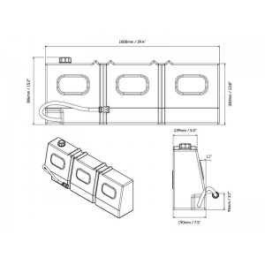 RESERVOIR EAU FRONT RUNNER 50L