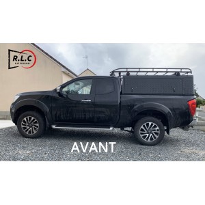 JANTES ACIER MODULAR BLACK 7X16 DEPORT +18 pick up nissan D40 - D23