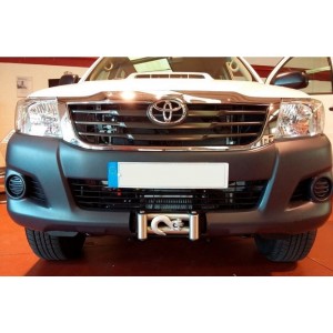 PLATINE SUPPORT DE TREUIL by AFN POUR TOYOTA HILUX REVO 2015-2018