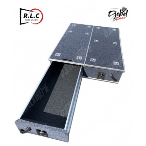 DOUBLE TIROIR AVEC 1 PLATEAU COULISSANT DJEBELXTREME 1000x1070x270