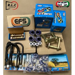 KIT SILENT BLOC EFS LAMES AR FORD RANGER JUSQU'A 2012