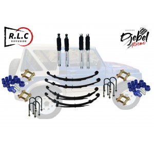 KIT SUSPENSION +5 COMPLET SUZUKI SANTANA SAMOURAI 410/413