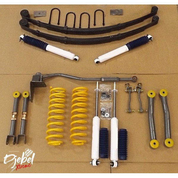 KIT SUSPENSION COMPLET JEEP CHEROKEE +7.5 CM