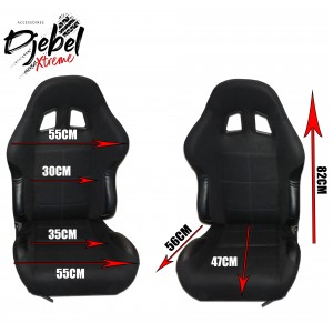 SIEGE SEMI BACQUET TISSUS DJEBELXtreme