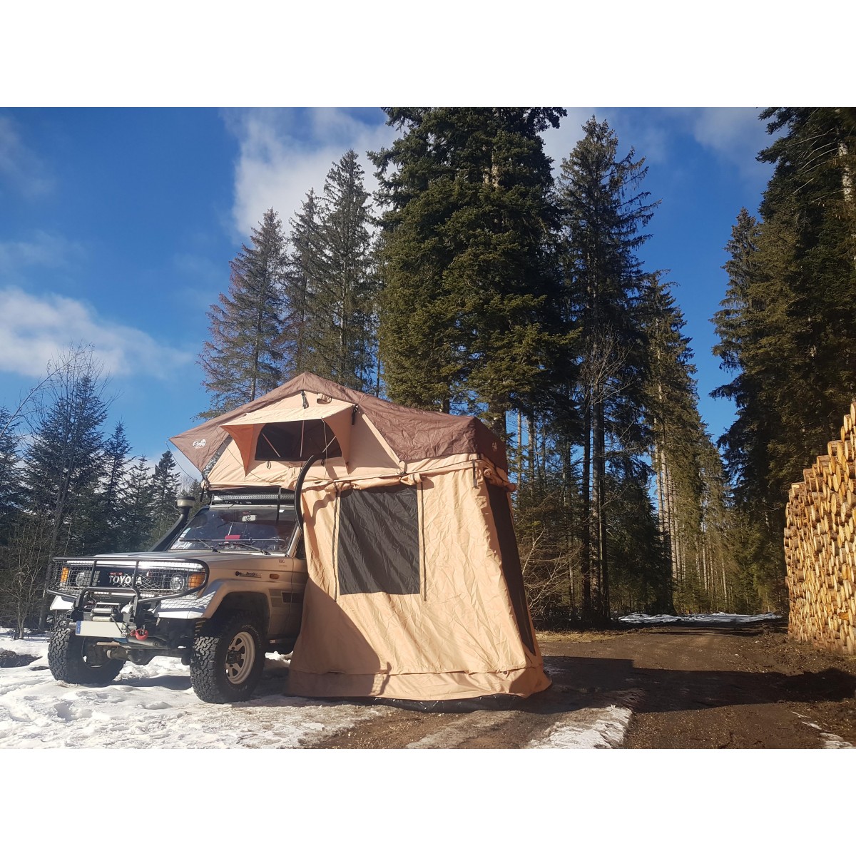 Tente de toit, bivouac 4x4. EQUIP'RAID : Accessoires, équipements et  aménagement de 4x4