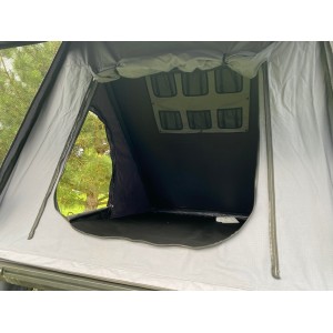 Tente de toit Compass Aircamp ouvert 195x220 x110