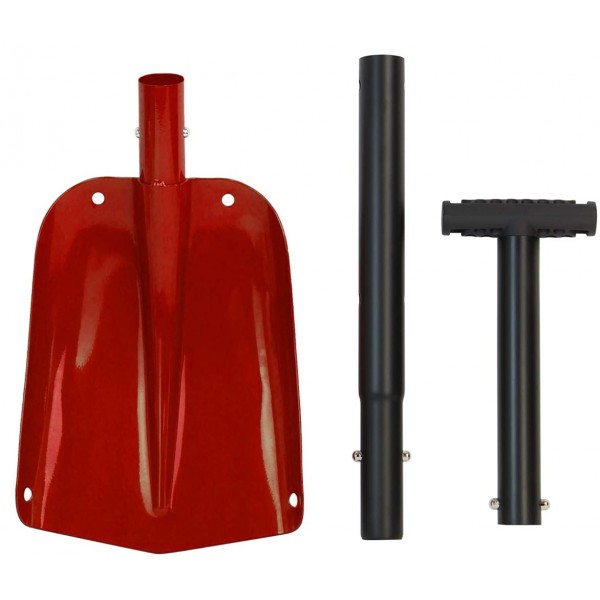 PELLE,black--Pelle à Neige Rétractable Pour L'extérieur, En Alliage