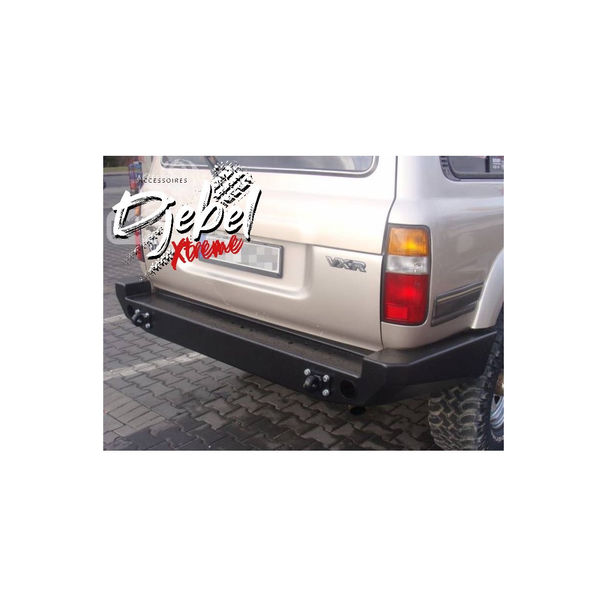 PARE CHOC ARRIERE SIMPLE - Toyota Land cruiser HDJ80