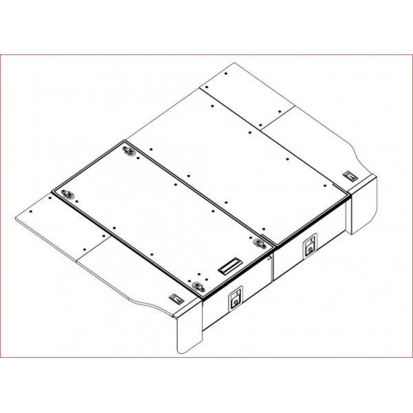 Extension d'ailes pour double tiroirs