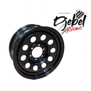 Jante acier Modular noire DJEBEL Xtreme 7x16 6x139,7 ET 0