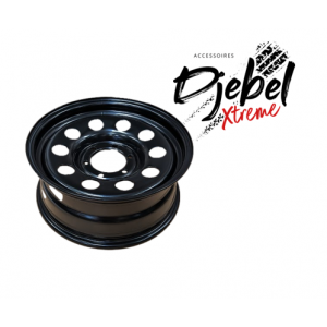 Jante acier Modular noire DJEBEL Xtreme 7x16 6x139,7 ET 0