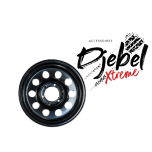 Jante acier Modular noire DJEBEL Xtreme 7x16 6x139,7 ET 0