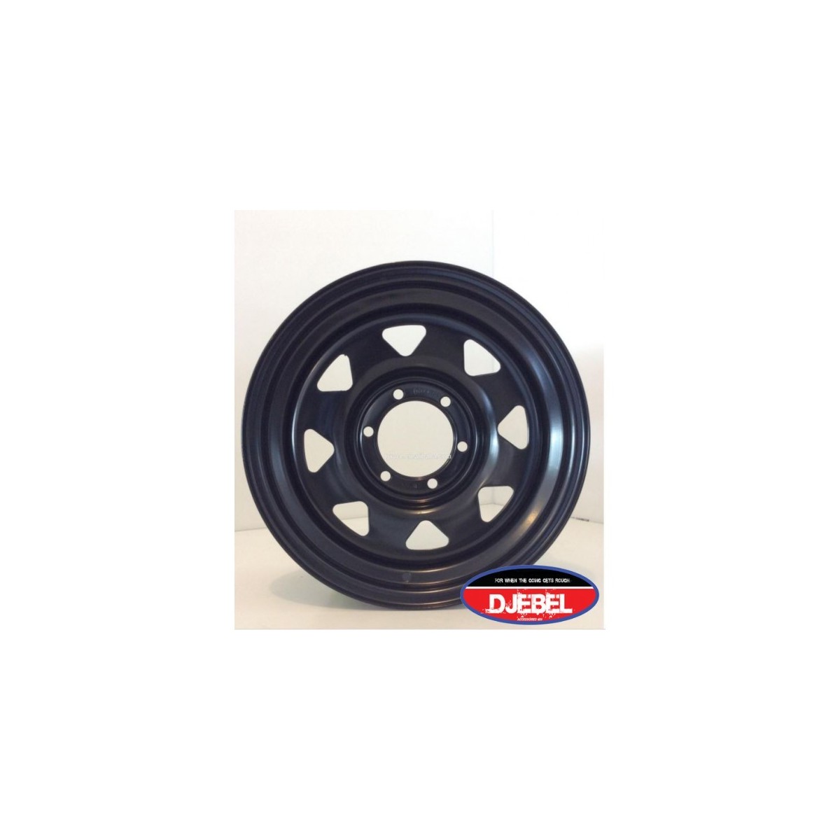 JANTES ACIER DJEBEL TRIANGULAR BLACK 7x17 Déport +20