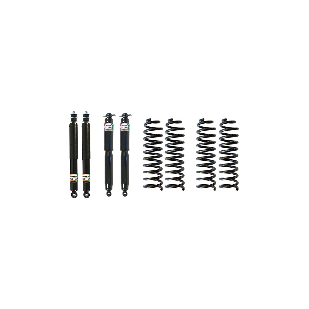 KIT SUSPENSION JEEP JK 2 PORTES DIESEL