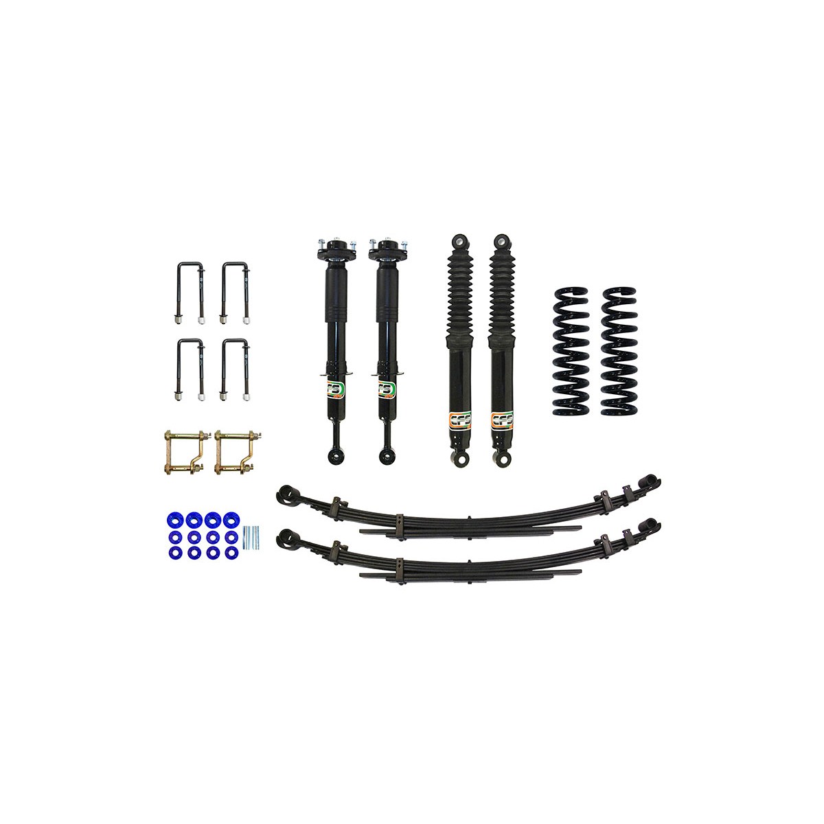 KIT SUSPENSION EFS TOYOTA HILUX REVO 2016- +40MM ELITE CHARGE LEGERE