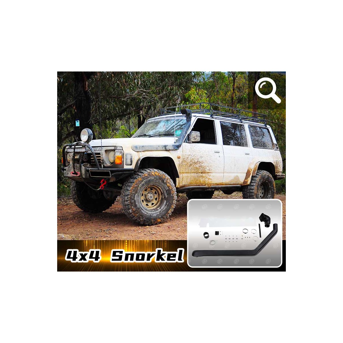 SNORKEL NISSAN PATROL Y60