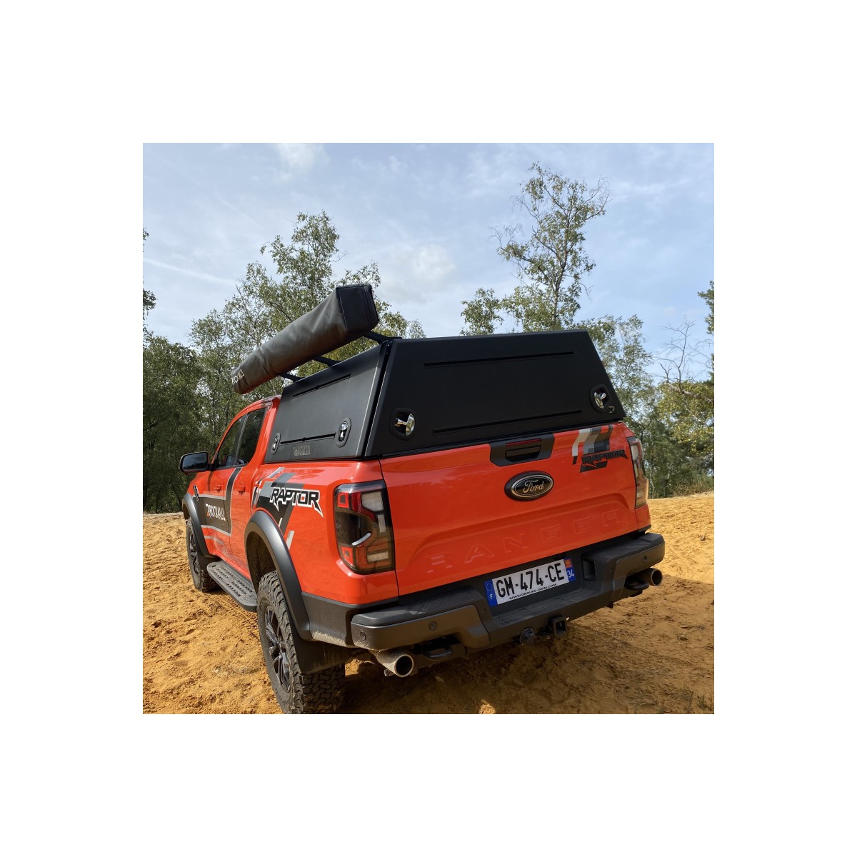RLC Diffusion - Hardtop aluminum 2 ROCKALU Ford Ranger / Amarok 2023 ...