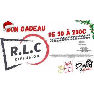 BON CADEAU DEMATERIALISE 150 €