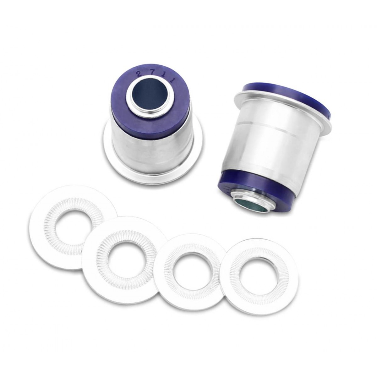 KIT 2 SILENTBLOCS POLYURETHANE TRIANGLE AVANT INFERIEUR AVANT TOYOTA J9 SUPERPRO