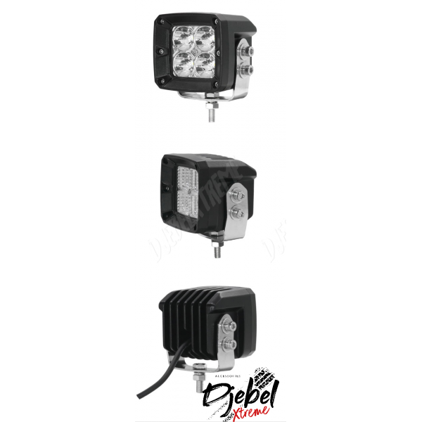 PHARE 4 LEDS OSRAM 20W faisceau large