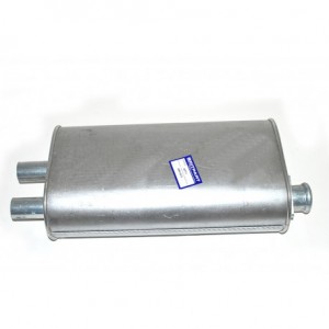 SILENCIEUX CENTRAL V8 SORTIE AVEC 2 TUBES