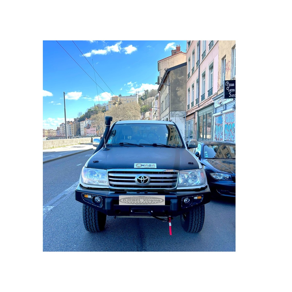 PARE CHOC AVANT DJEBELXTREME TOYOTA HZJ 105