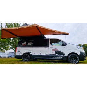 Auvent Latéral Ventura 1,5 M Démo – Pour 4x4 Et Camping, Gris, Occasion Avec Traces D'usage