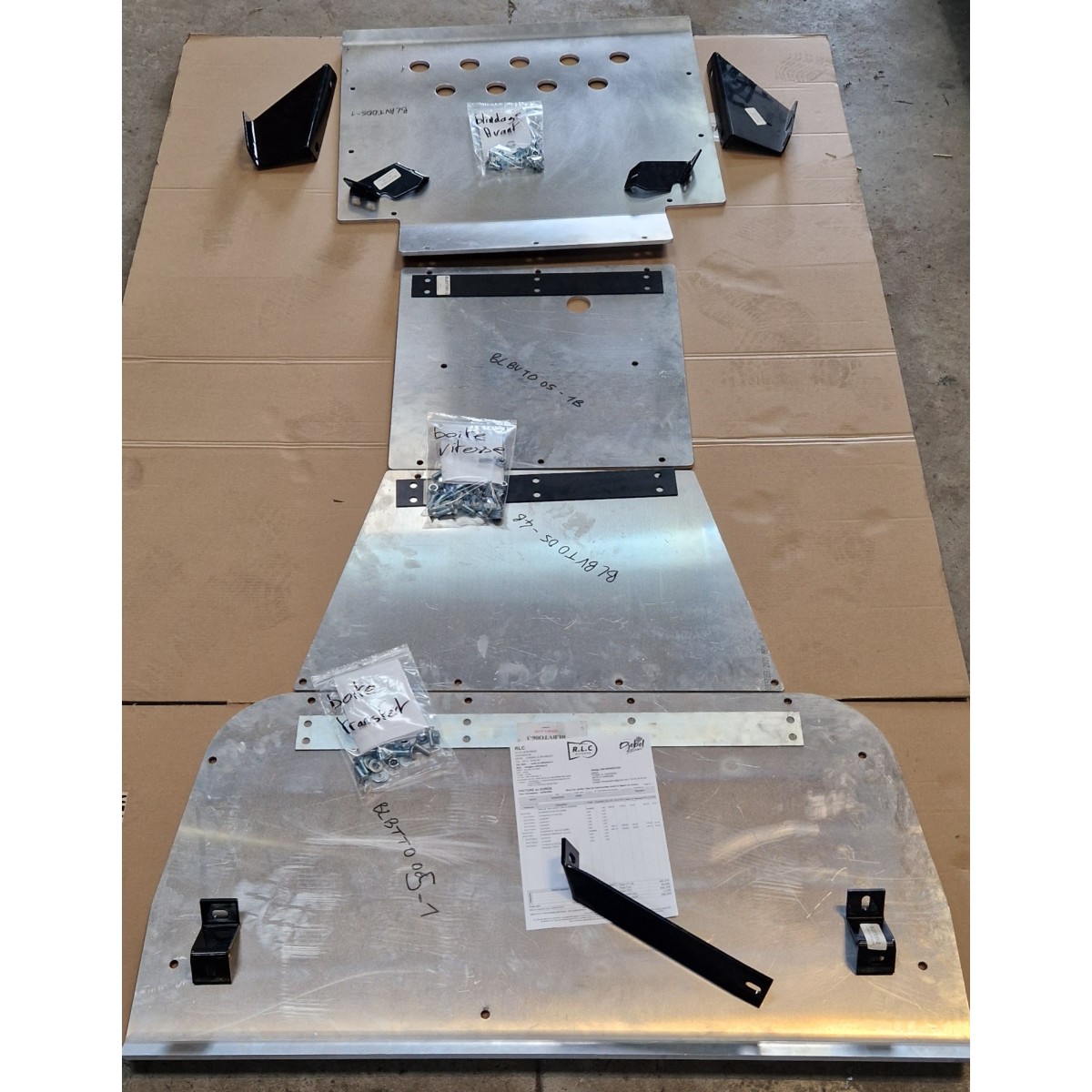 BLINDAGES COMPLET TOYOTA HDJ100