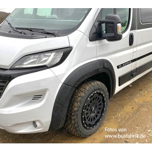 JANTE RENFORCE TWIN-MONOTUBE-PROJEKT-AT-HD 8,5x18 POUCES NOIR MAT