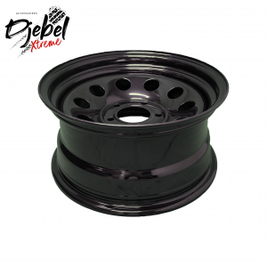 JANTE ACIER JEEP JK MODULAR BLACK 8X16 DEPORT +10 couché au sol