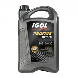 HUILE MOTEUR IGOL HI TECH ACEA C3 5W30 BIDON DE 5L
