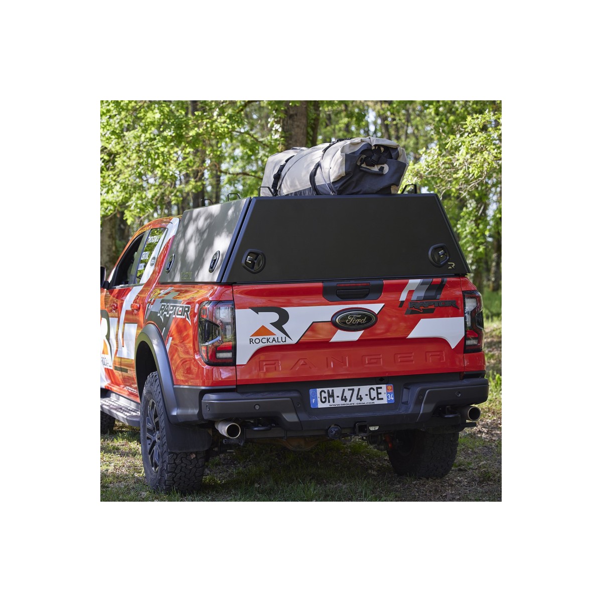 RLC Diffusion - Hardtop aluminum 2 ROCKALU Ford Ranger / Amarok 2023 ...
