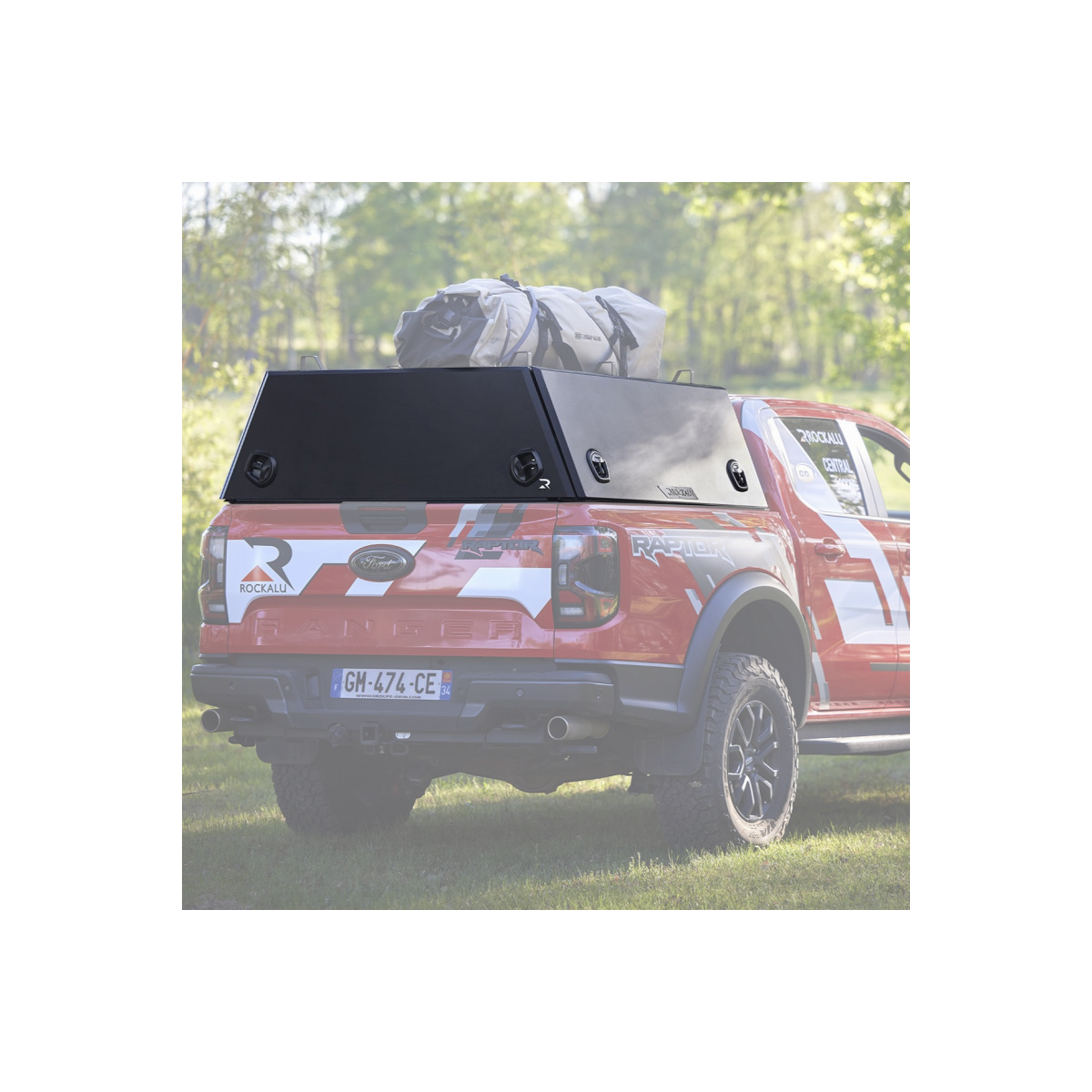 HARD TOP ALUMINIUM 3 ROCKALU FORD RANGER / RAPTOR / AMAROK 2023+ DOUBLE CAB