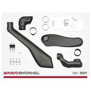 SNORKEL BRAVO POUR ISUZU D-MAX (2020-) AVEC PHARES HALOGENES