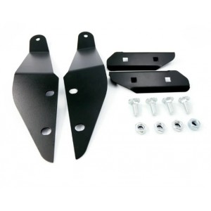 Kit fixation barre à led pour fixation sur goutière