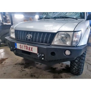 PARE CHOC AVANT AVEC EXTENSIONS D'AILES KDJ90-95 1996-1999