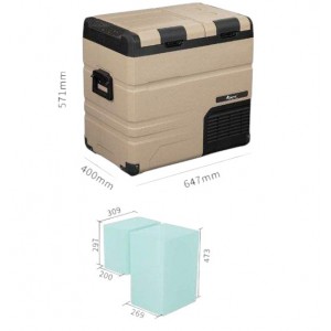 Réfrigérateur et congélateur 55L Alpicool